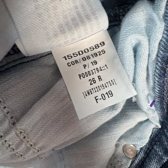 Abercrombie and Fitch Jeans Womens 26 Blue Skinny Ankle High Rise Dark Wash - Picture 6 of 13